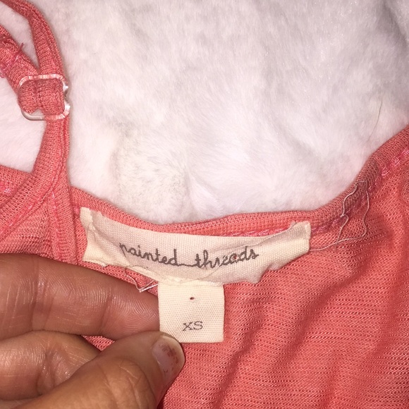 Painted Threads crop tank top - Picture 4 of 4